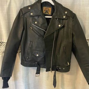 Vintage leather jacket